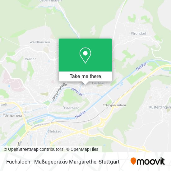 Fuchsloch - Maßagepraxis Margarethe map