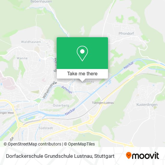 Dorfackerschule Grundschule Lustnau map