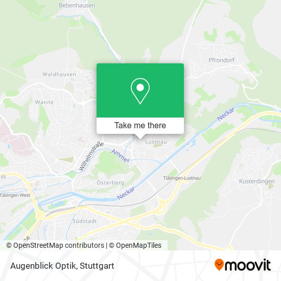 Augenblick Optik map