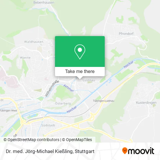 Карта Dr. med. Jörg-Michael Kießling