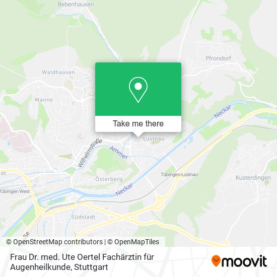 Frau Dr. med. Ute Oertel Fachärztin für Augenheilkunde map