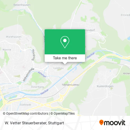 Карта W. Vetter Steuerberater