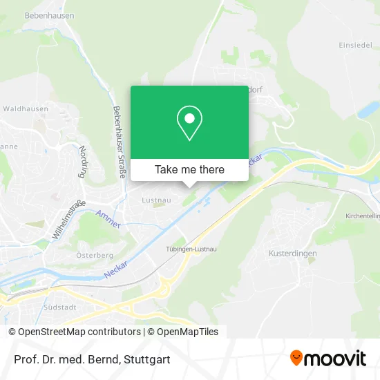 Карта Prof. Dr. med. Bernd