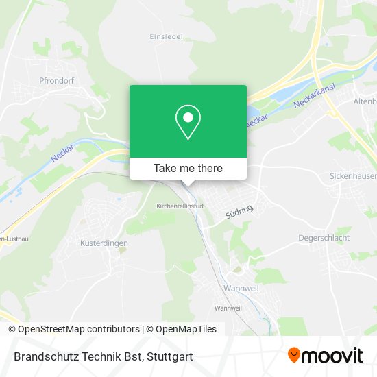 Brandschutz Technik Bst map