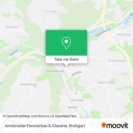 Armbruster Fensterbau & Glaserei map