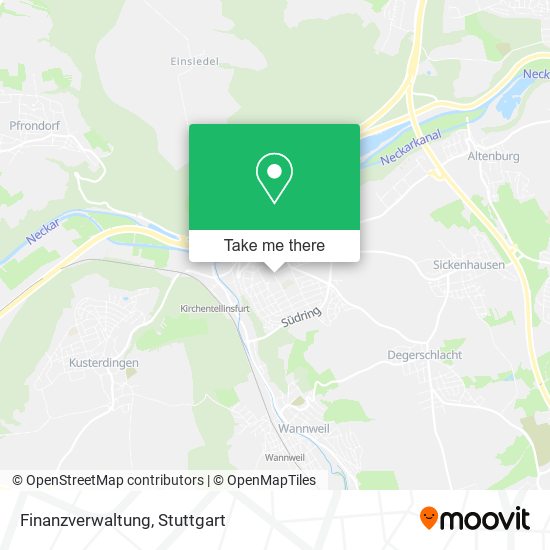 Finanzverwaltung map