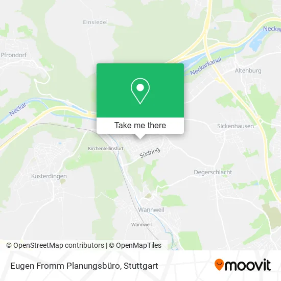 Карта Eugen Fromm Planungsbüro