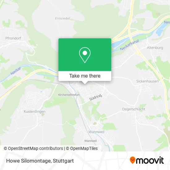 Карта Howe Silomontage
