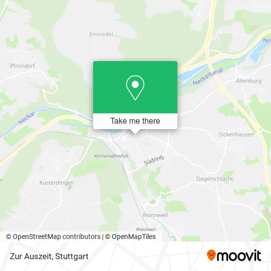 Карта Zur Auszeit