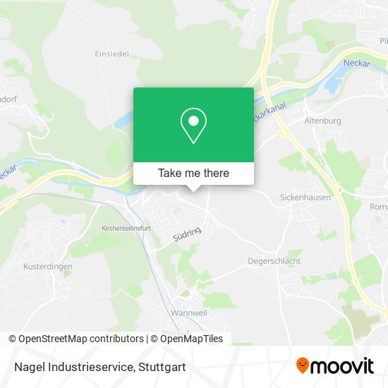 Nagel Industrieservice map
