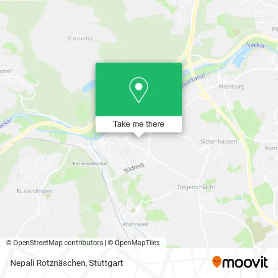 Карта Nepali Rotznäschen