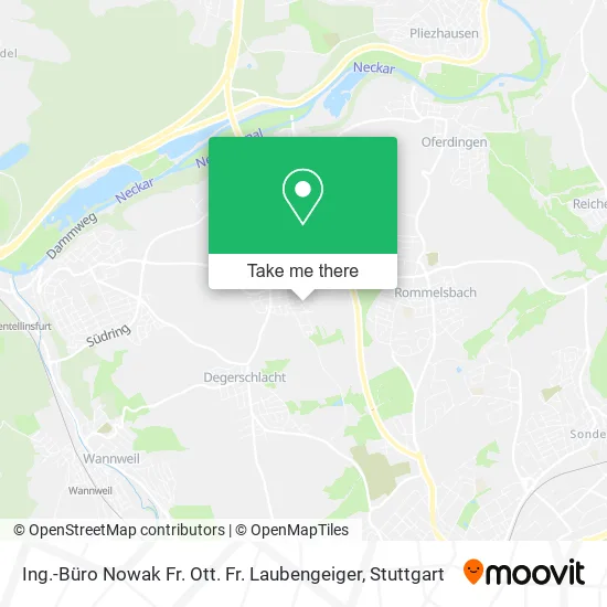 Карта Ing.-Büro Nowak Fr. Ott. Fr. Laubengeiger