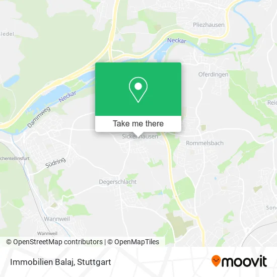 Карта Immobilien Balaj