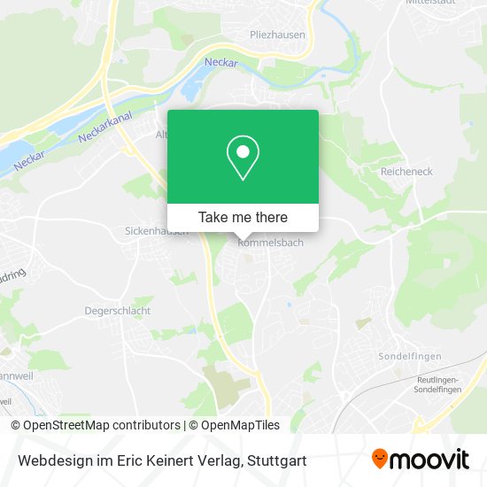 Карта Webdesign im Eric Keinert Verlag