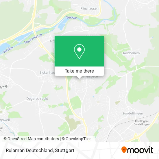 Карта Rulaman Deutschland