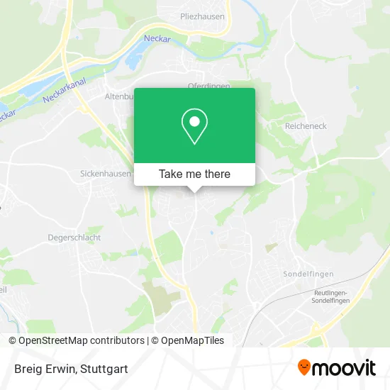 Карта Breig Erwin