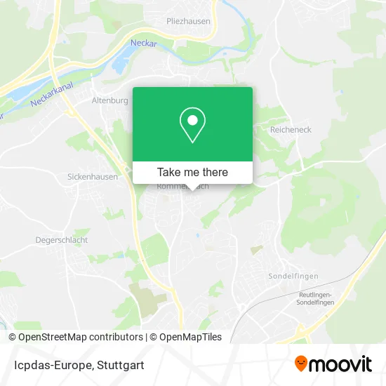Карта Icpdas-Europe