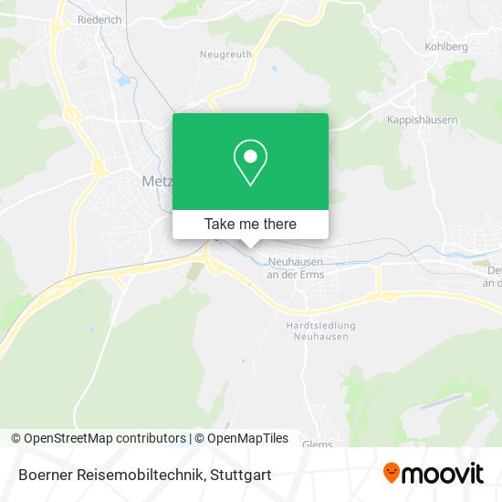 Boerner Reisemobiltechnik map