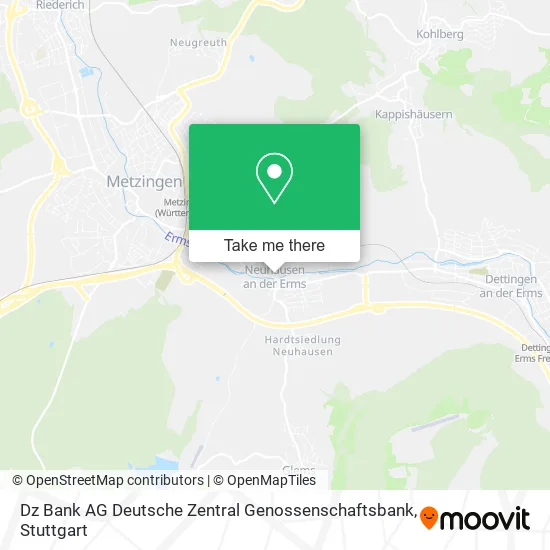 Карта Dz Bank AG Deutsche Zentral Genossenschaftsbank