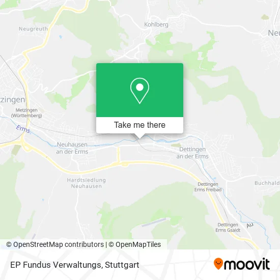 Карта EP Fundus Verwaltungs