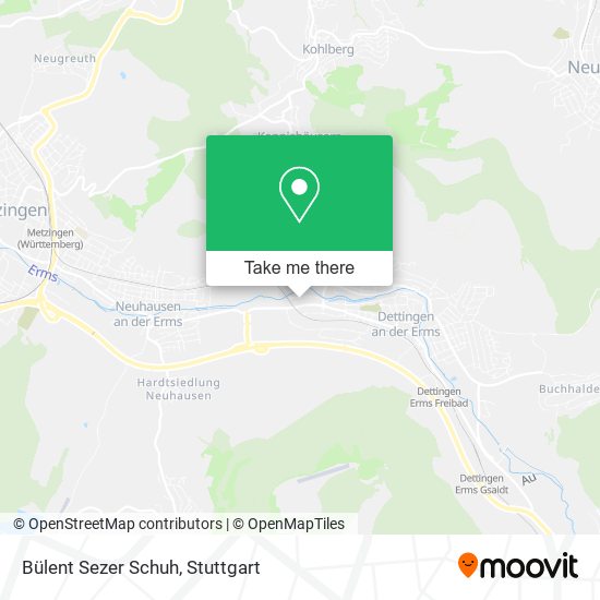 Bülent Sezer Schuh map