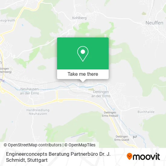 Карта Engineerconcepts Beratung Partnerbüro Dr. J. Schmidt