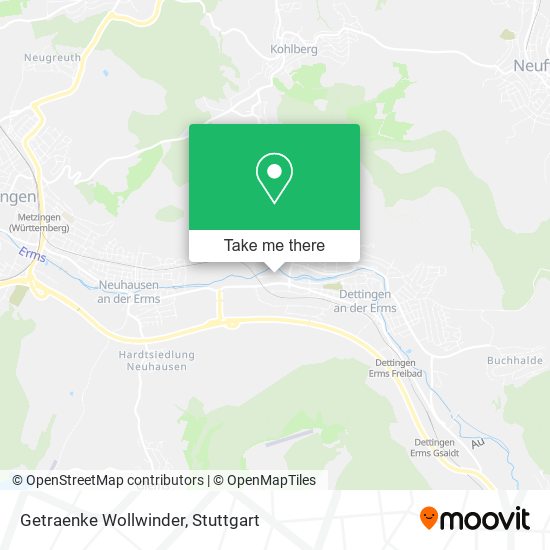 Карта Getraenke Wollwinder