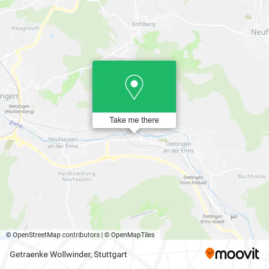 Карта Getraenke Wollwinder