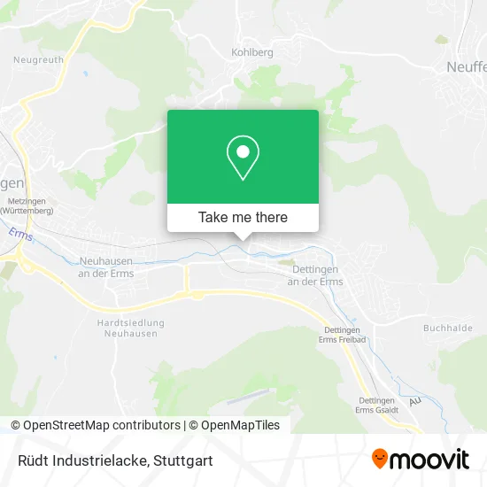 Карта Rüdt Industrielacke