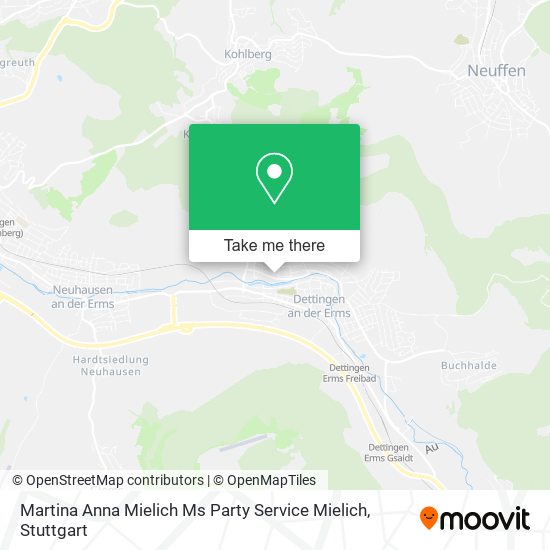 Martina Anna Mielich Ms Party Service Mielich map