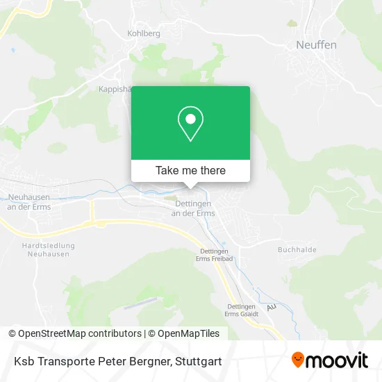 Карта Ksb Transporte Peter Bergner