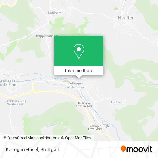 Карта Kaenguru-Insel