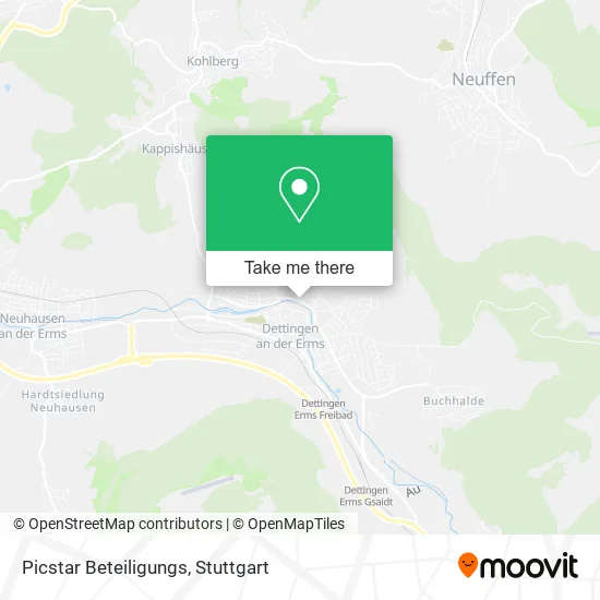 Карта Picstar Beteiligungs