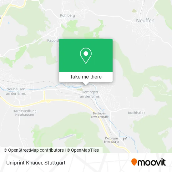 Карта Uniprint Knauer