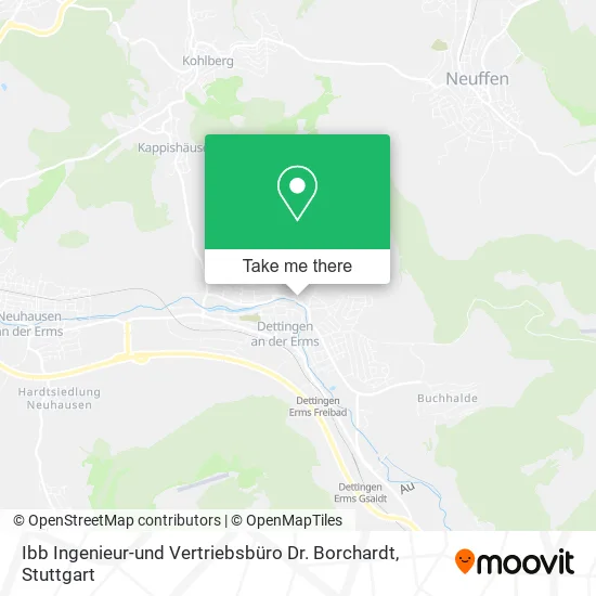 Карта Ibb Ingenieur-und Vertriebsbüro Dr. Borchardt