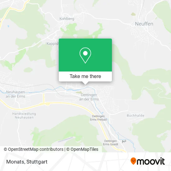 Карта Monats