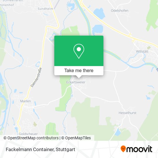 Fackelmann Container map