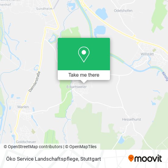 Карта Öko Service Landschaftspflege
