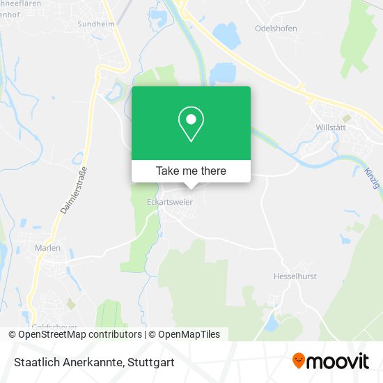 Staatlich Anerkannte map