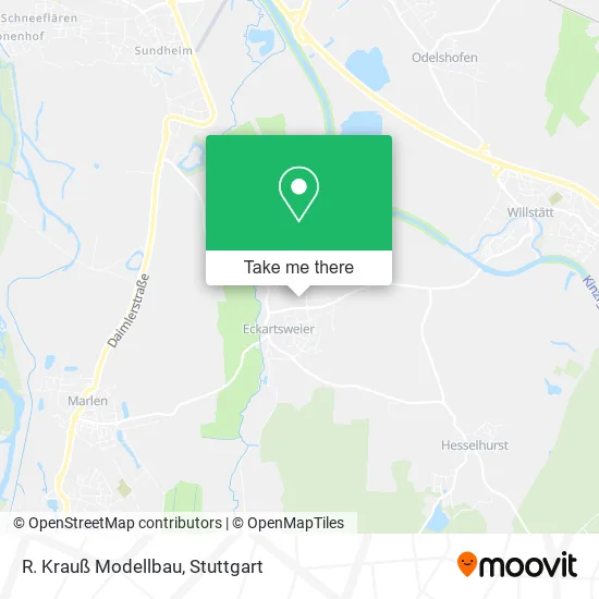 Карта R. Krauß Modellbau