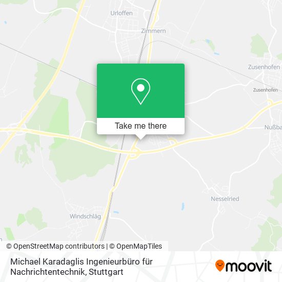 Michael Karadaglis Ingenieurbüro für Nachrichtentechnik map
