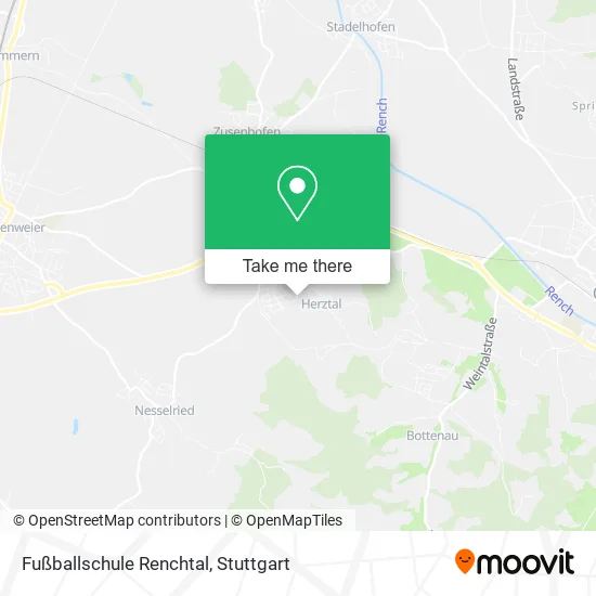 Fußballschule Renchtal map