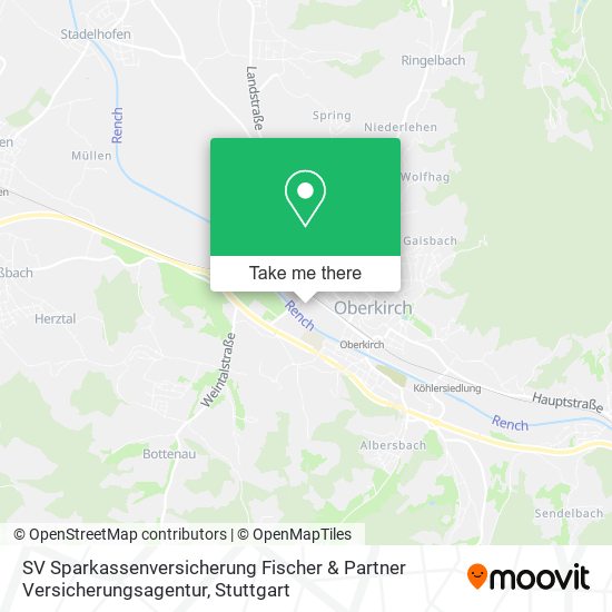 SV Sparkassenversicherung Fischer & Partner Versicherungsagentur map