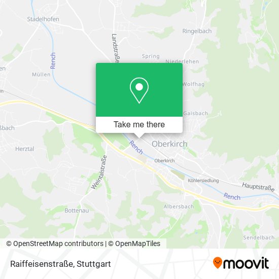 Raiffeisenstraße map