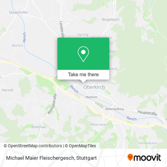 Карта Michael Maier Fleischergesch