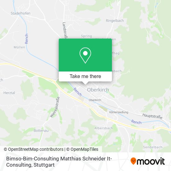 Bimso-Bim-Consulting Matthias Schneider It-Consulting map