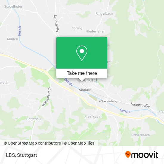 Карта LBS