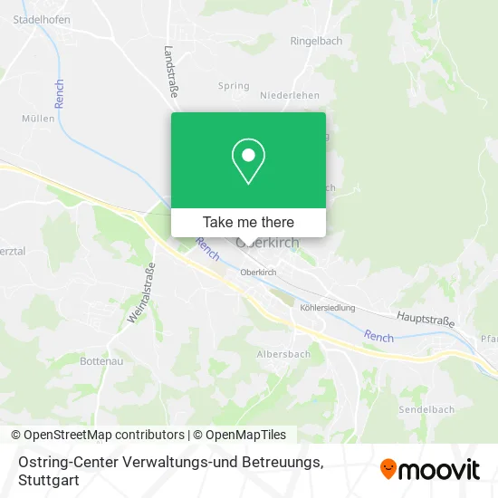 Карта Ostring-Center Verwaltungs-und Betreuungs