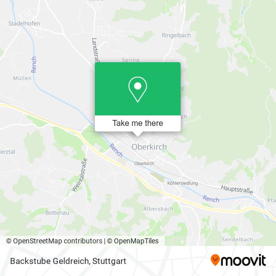 Карта Backstube Geldreich