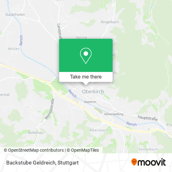 Карта Backstube Geldreich